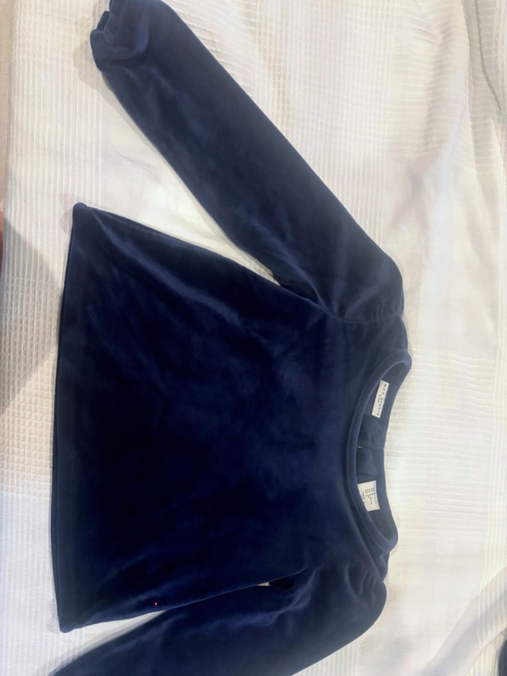 Cute velvet shirt for girls